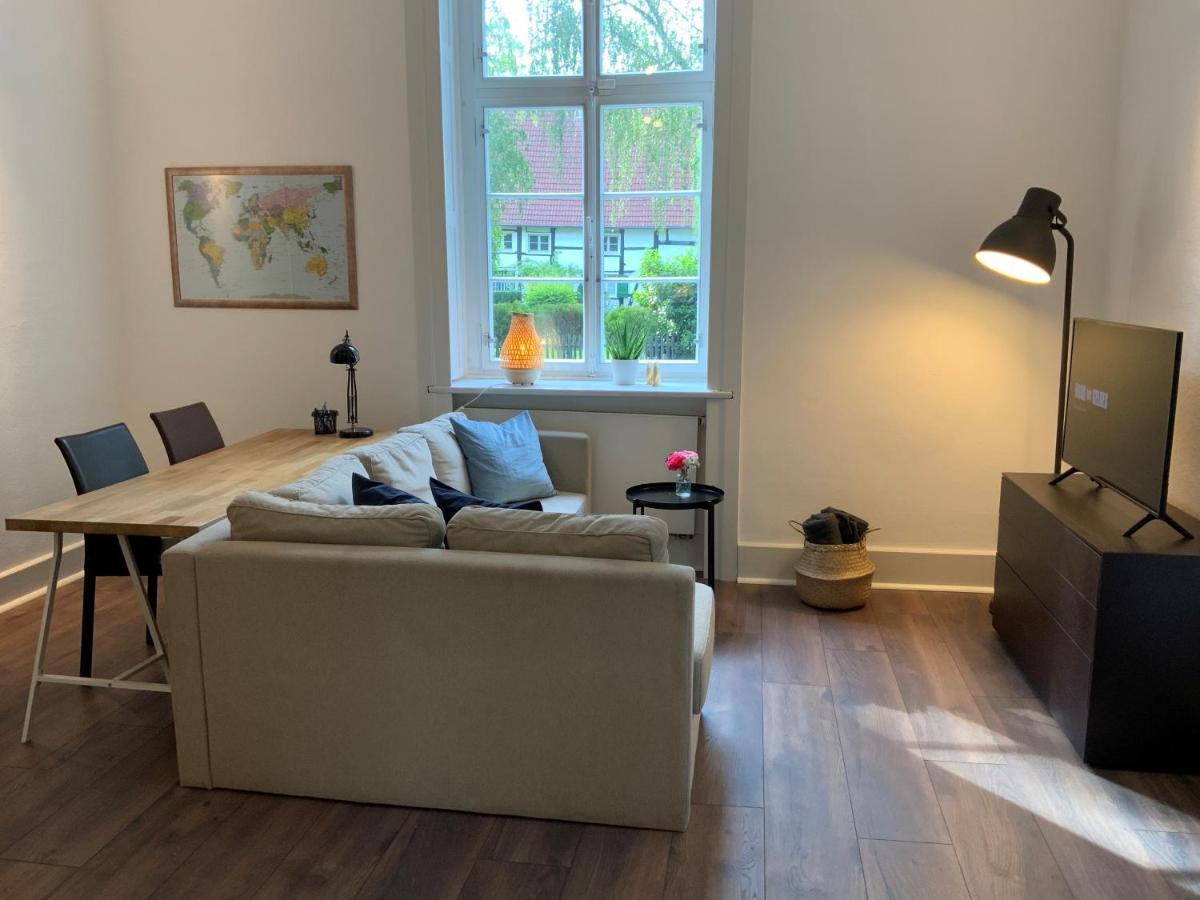 Das Ministerhaus - 1-2 Zimmer In Historischer Villa Bergkamen Bagian luar foto